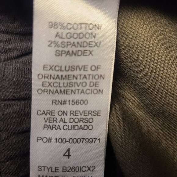 Democracy "Ab"solution Woven Women's Capris, Size 4, Excellent Condition - Picture 4 of 9